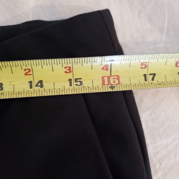 Dahlia Black Cropped Dress Pants Career Casual Trousers - Picture 5 of 7